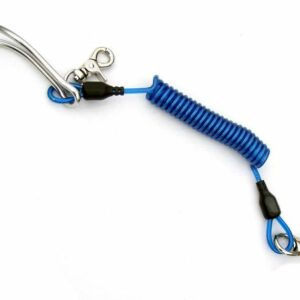 Cressi Extensor Corriente Acero 2 mosquetones